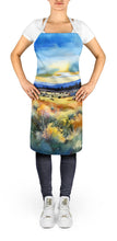 Load image into Gallery viewer, Nevada Sagebrush in Watercolor Apron – Artist-Designed Kitchen, BBQ &amp; Craft Apron