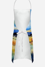 Load image into Gallery viewer, Nevada Sagebrush in Watercolor Apron – Artist-Designed Kitchen, BBQ &amp; Craft Apron