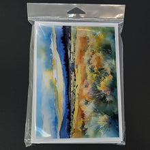 Load image into Gallery viewer, Nevada Sagebrush in Watercolor Greeting Cards -  Blank Note Cards – 8-Pack of Artist-Designed Cards with Envelopes