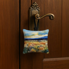 Load image into Gallery viewer, Nevada Sagebrush in Watercolor Hanging Square Fabric Ornament 3.5 × 3.5