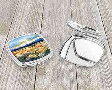 Load image into Gallery viewer, Nevada Sagebrush in Watercolor Compact Mirror