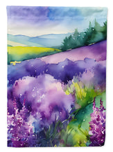 Load image into Gallery viewer, New Hampshire Purple Lilac in Watercolor House Flag