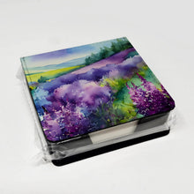 Load image into Gallery viewer, New Hampshire Purple Lilac in Watercolor PU Leather Note Paper Holder