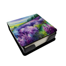 Load image into Gallery viewer, New Hampshire Purple Lilac in Watercolor PU Leather Note Paper Holder