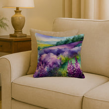 Load image into Gallery viewer, New Hampshire Purple Lilac in Watercolor Throw Pillow