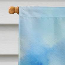 Load image into Gallery viewer, New Hampshire Purple Lilac in Watercolor House Flag