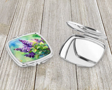 Load image into Gallery viewer, New Hampshire Purple Lilac in Watercolor Compact Mirror