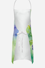Load image into Gallery viewer, New Jersey Violet in Watercolor Apron – Artist-Designed Kitchen, BBQ &amp; Craft Apron