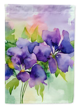 Load image into Gallery viewer, New Jersey Violet in Watercolor House Flag
