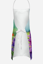 Load image into Gallery viewer, New Jersey Violet in Watercolor Apron – Artist-Designed Kitchen, BBQ &amp; Craft Apron