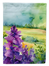 Load image into Gallery viewer, New Jersey Violet in Watercolor House Flag