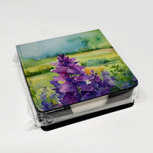 Load image into Gallery viewer, New Jersey Violet in Watercolor PU Leather Note Paper Holder