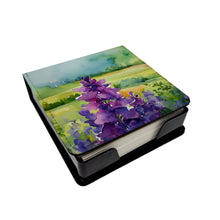 Load image into Gallery viewer, New Jersey Violet in Watercolor PU Leather Note Paper Holder
