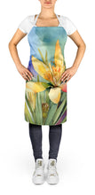 Load image into Gallery viewer, New Mexico Yucca Flower in Watercolor Apron – Artist-Designed Kitchen, BBQ &amp; Craft Apron