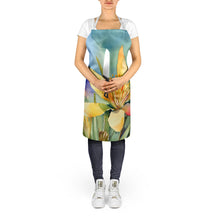Load image into Gallery viewer, New Mexico Yucca Flower in Watercolor Apron – Artist-Designed Kitchen, BBQ &amp; Craft Apron