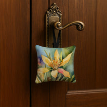 Load image into Gallery viewer, New Mexico Yucca Flower in Watercolor Hanging Square Fabric Ornament 3.5 × 3.5
