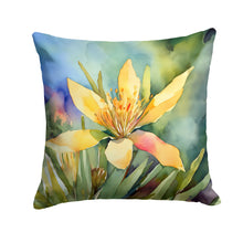 Load image into Gallery viewer, New Mexico Yucca Flower in Watercolor Throw Pillow