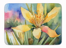 Load image into Gallery viewer, New Mexico Yucca Flower in Watercolor Memory Foam Kitchen Mat