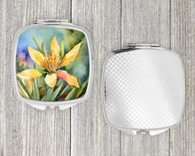 Load image into Gallery viewer, New Mexico Yucca Flower in Watercolor Compact Mirror