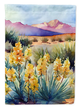 Load image into Gallery viewer, New Mexico Yucca Flower in Watercolor House Flag