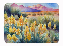 Load image into Gallery viewer, New Mexico Yucca Flower in Watercolor Memory Foam Kitchen Mat
