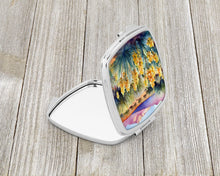 Load image into Gallery viewer, New Mexico Yucca Flower in Watercolor Compact Mirror