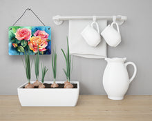 Load image into Gallery viewer, New York Roses in Watercolor Wall or Door Hanging Prints