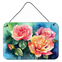 Load image into Gallery viewer, New York Roses in Watercolor Wall or Door Hanging Prints