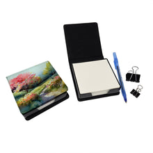 Load image into Gallery viewer, North Carolina Dogwoods in Watercolor PU Leather Note Paper Holder