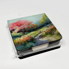Load image into Gallery viewer, North Carolina Dogwoods in Watercolor PU Leather Note Paper Holder