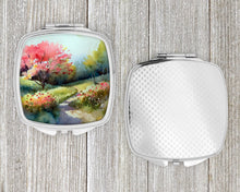 Load image into Gallery viewer, North Carolina Dogwoods in Watercolor Compact Mirror