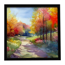 Load image into Gallery viewer, North Carolina Dogwoods in Watercolor Framed Metal Print