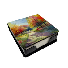 Load image into Gallery viewer, North Carolina Dogwoods in Watercolor PU Leather Note Paper Holder