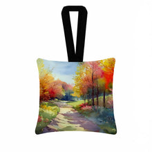Load image into Gallery viewer, North Carolina Dogwoods in Watercolor Hanging Square Fabric Ornament 3.5 × 3.5