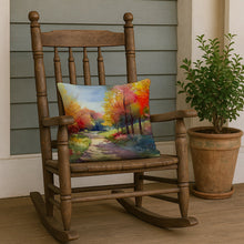 Load image into Gallery viewer, North Carolina Dogwoods in Watercolor Throw Pillow
