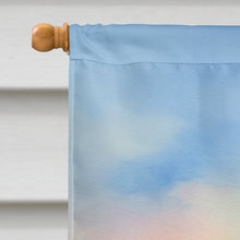 Load image into Gallery viewer, North Dakota Wild Prairie Roses in Watercolor House Flag