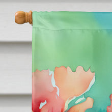 Load image into Gallery viewer, Ohio Scarlet Carnations in Watercolor House Flag