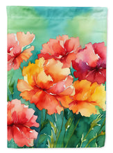 Load image into Gallery viewer, Ohio Scarlet Carnations in Watercolor House Flag