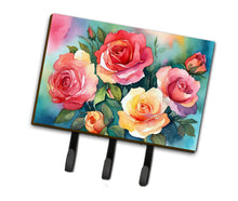 Load image into Gallery viewer, Oklahoma Roses in Watercolor Leash or Key Holder