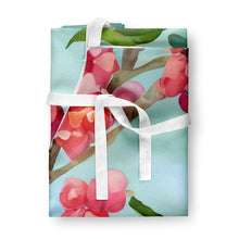 Load image into Gallery viewer, Pennsylvania Mountain Laurels in Watercolor Apron – Artist-Designed Kitchen, BBQ &amp; Craft Apron