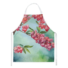 Load image into Gallery viewer, Pennsylvania Mountain Laurels in Watercolor Apron – Artist-Designed Kitchen, BBQ &amp; Craft Apron