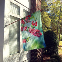 Load image into Gallery viewer, Pennsylvania Mountain Laurels in Watercolor House Flag