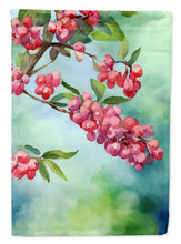 Load image into Gallery viewer, Pennsylvania Mountain Laurels in Watercolor House Flag