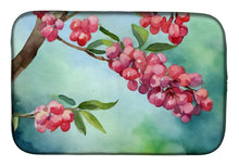 Load image into Gallery viewer, Pennsylvania Mountain Laurels in Watercolor Dish Drying Mat
