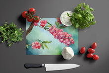 Load image into Gallery viewer, Pennsylvania Mountain Laurels in Watercolor Glass Cutting Boards – Durable, Decorative Kitchen Art Large