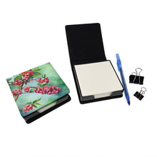 Load image into Gallery viewer, Pennsylvania Mountain Laurels in Watercolor PU Leather Note Paper Holder