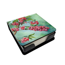 Load image into Gallery viewer, Pennsylvania Mountain Laurels in Watercolor PU Leather Note Paper Holder