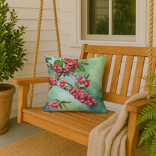 Load image into Gallery viewer, Pennsylvania Mountain Laurels in Watercolor Throw Pillow