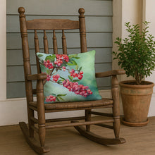 Load image into Gallery viewer, Pennsylvania Mountain Laurels in Watercolor Throw Pillow