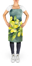 Load image into Gallery viewer, South Carolina Yellow Jessamine in Watercolor Apron – Artist-Designed Kitchen, BBQ &amp; Craft Apron